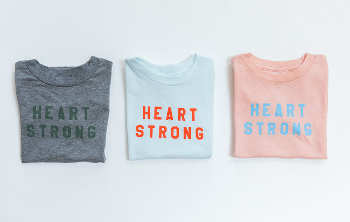 Toddler Classic Heart Strong Tee
